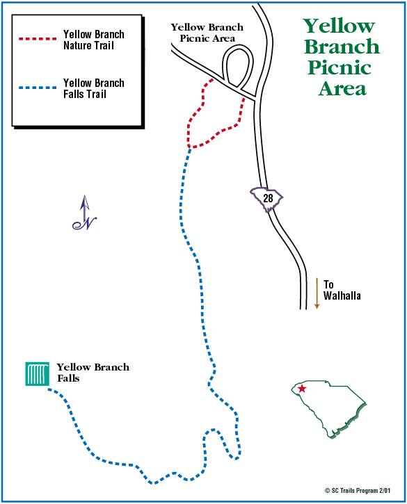 YELLOW BRANCH FALLS N2Backpacking
